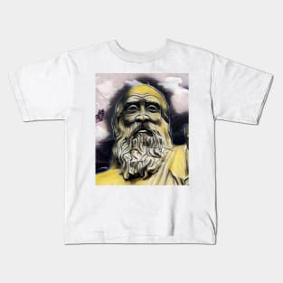 Diogenes Portrait | Diogenes Artwork 9 Kids T-Shirt